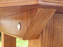 dovetail batten on table